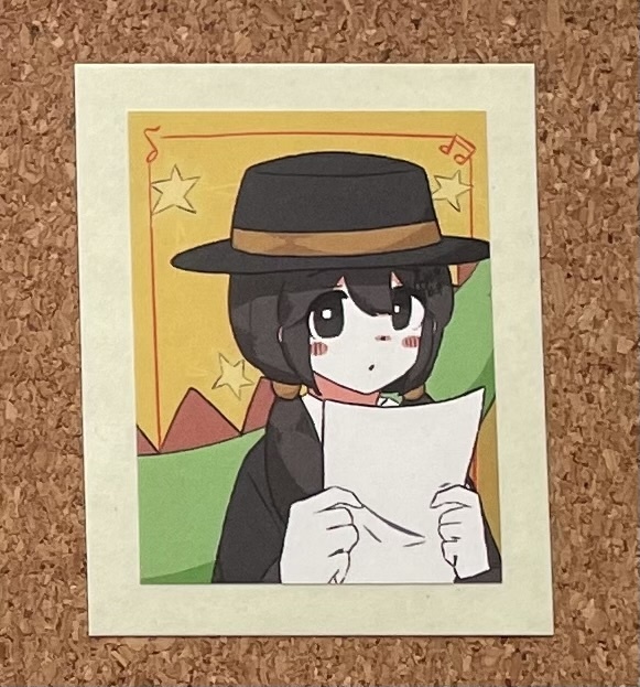 ホ長調さんシール