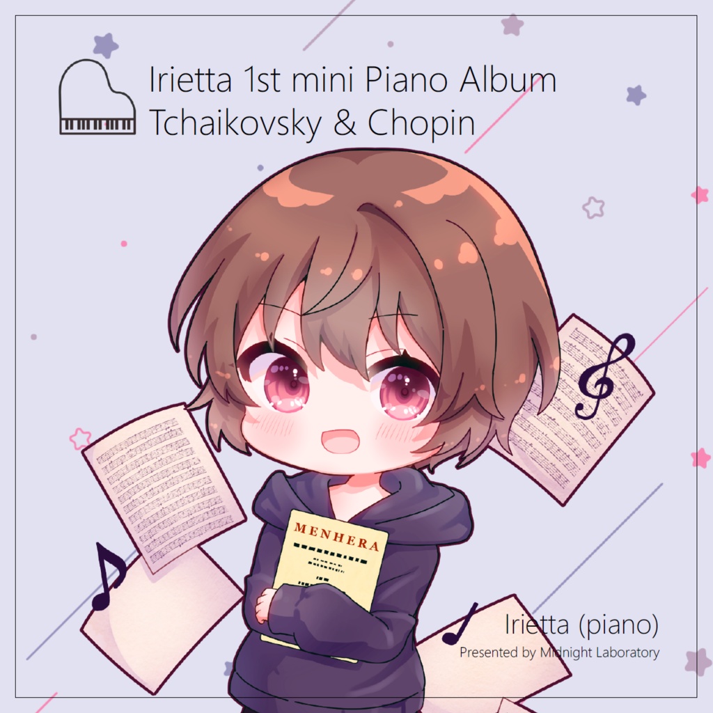 いりえった (piano) 1st mini Piano Album - Tchaikovsky & Chopin (データ販売限定サイン入りジャケット付き) #M3