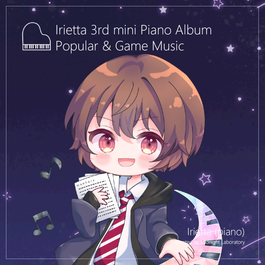いりえった (piano) 3rd mini Piano Album - Popular & Game Music #M3-2022秋