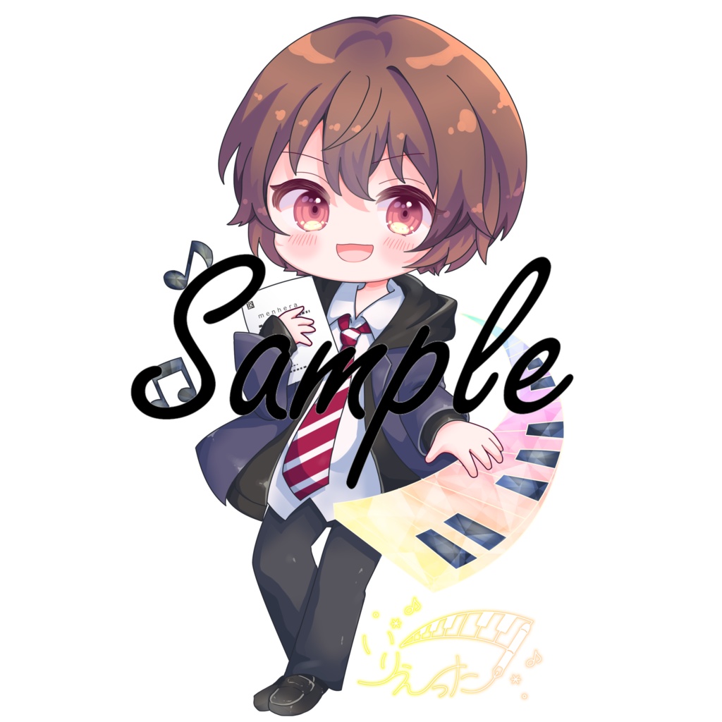 【誕生日記念 / 2023】いりえった誕生日記念サイン付きアクリルキーホルダー&ポストカードセット 2023