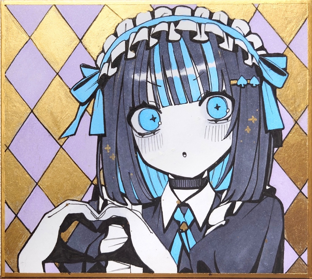 色紙･中 (フェン) (難あり)