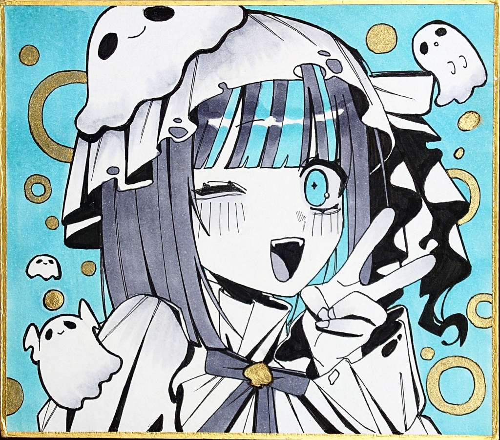 HappyHalloween！色紙･中 (フェン) 