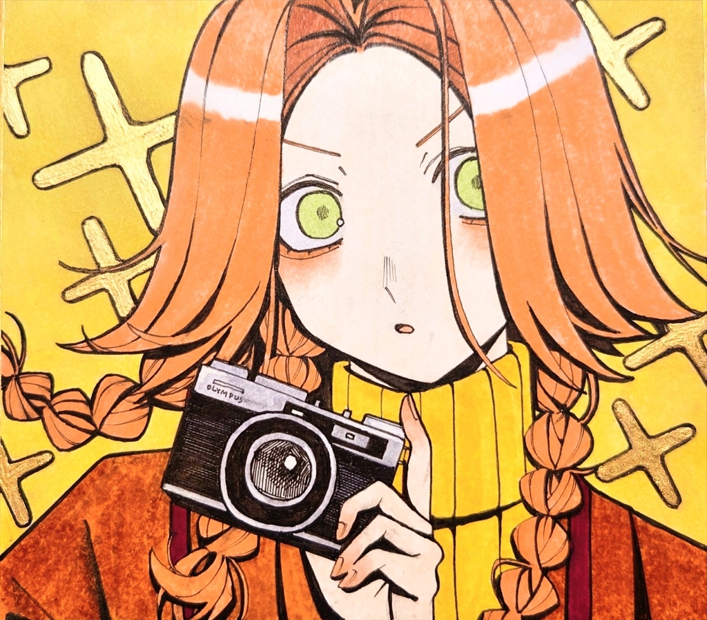 色紙･中 (ミゾグチ) (難あり)