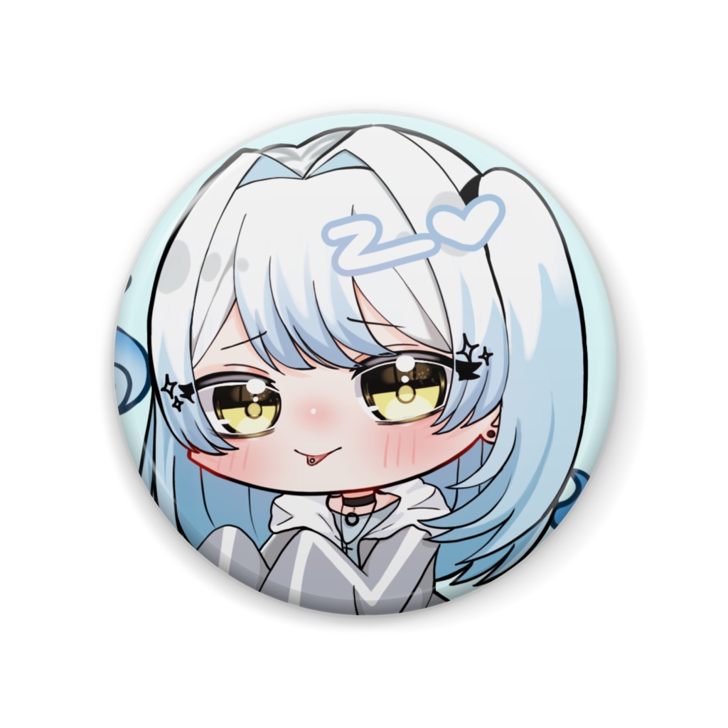 幽歌 篭綸 缶バッチ(👻)