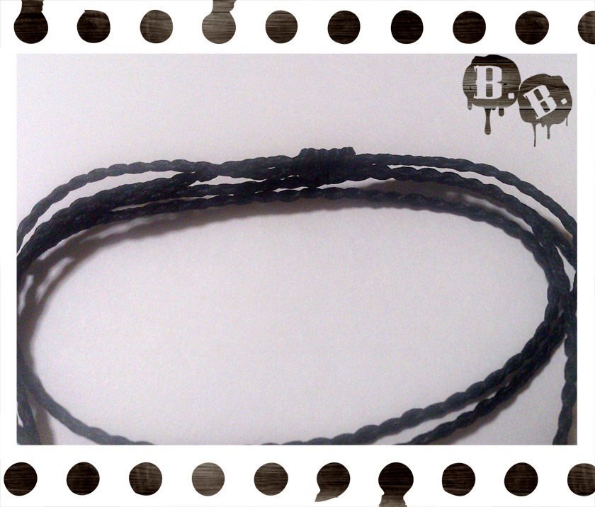 ラインネックレス【オニキス】【ブラックコードxシルバーグレーコード】【ハンドメイドアクセサリー】