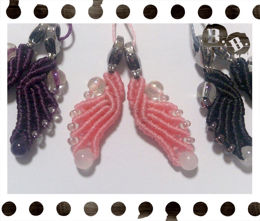 ミニチュアウィングチャームセット【ハンドメイドアクセサリー】