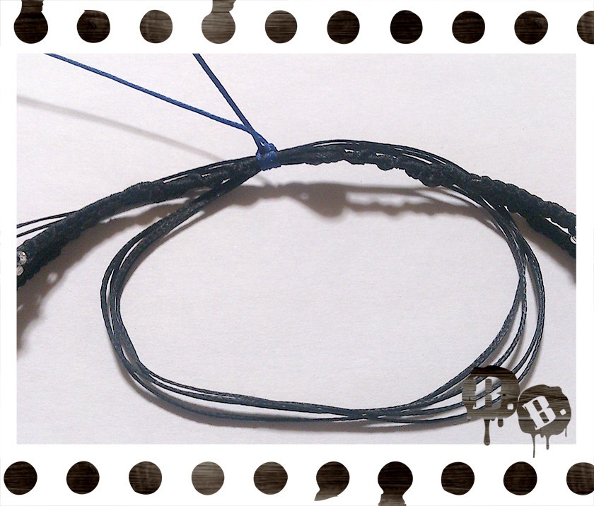 チェーンクロスチョーカー【カイヤナイト】【ブラックコード】【ハンドメイドアクセサリー】