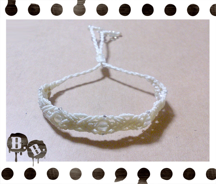 5ストーンデザインブレスレット【3色】【ハンドメイドアクセサリー】