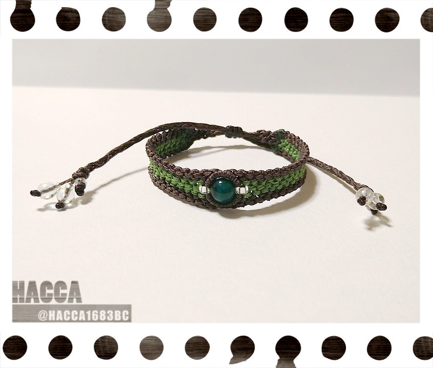 ショコラブレスレット【ハンドメイドアクセサリー】