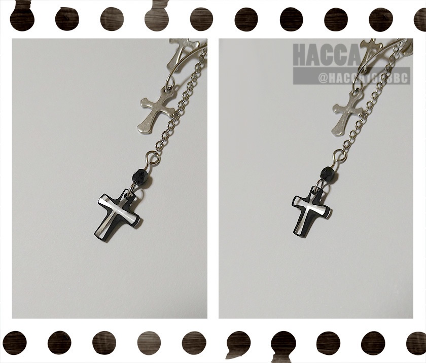 【2021ハロウィン】スワロフスキークロスとランプのアシンメトリーピアスセット【ガラスビーズ】【ステンレスワイヤー】【ハンドメイドアクセサリー】