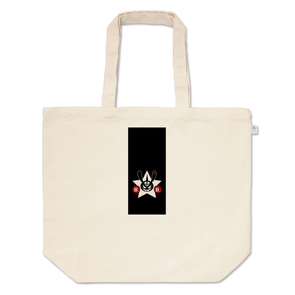 BunnyBeeトート【バニービー／ブラックライン】