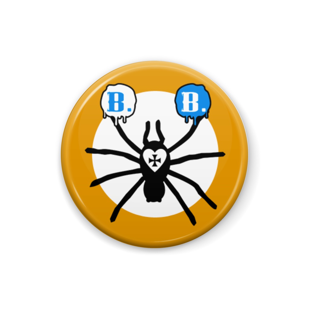 BunnyBee缶バッジ【サンドスパイダー】