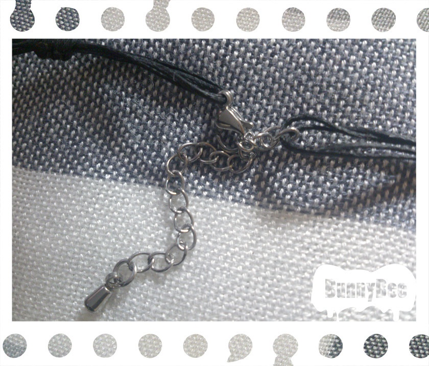 番の蝶蜂ネックレス(チョーカー)【アメジスト】【ブラックコード】【ハンドメイドアクセサリー】