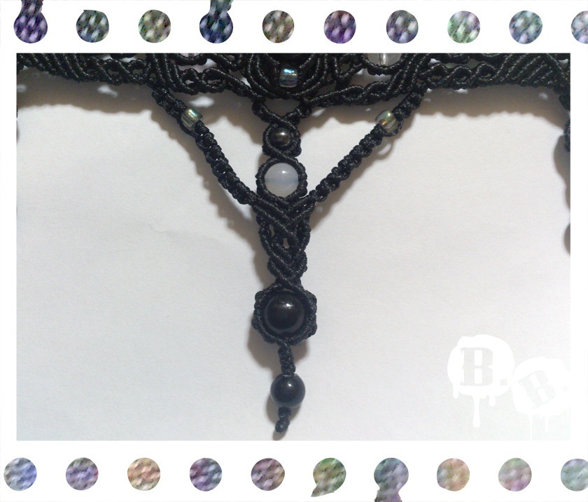 オーダーアクセサリー1【ブラックコードチョーカー】【ブラックコードブレス】