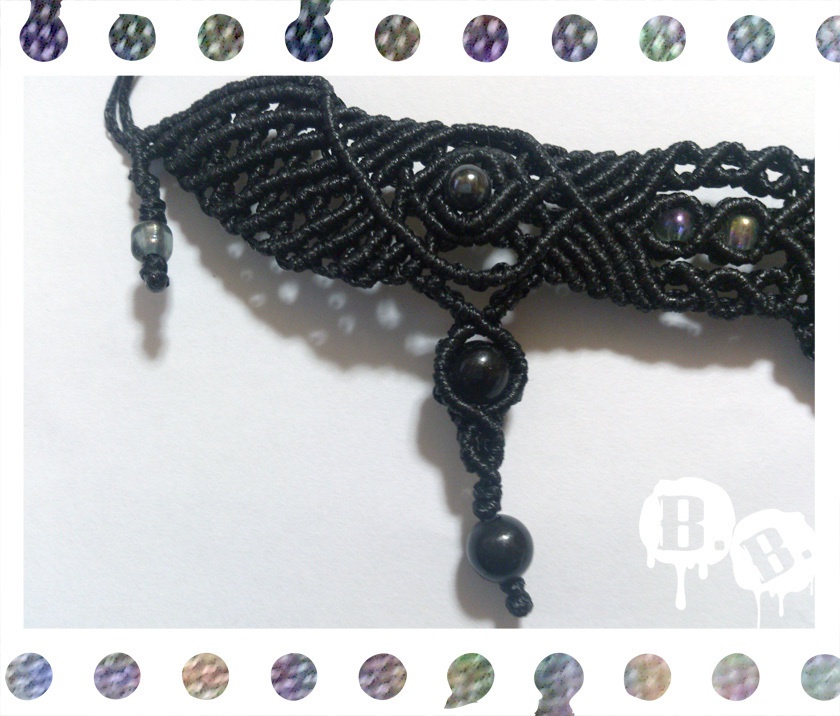 オーダーアクセサリー1【ブラックコードチョーカー】【ブラックコードブレス】