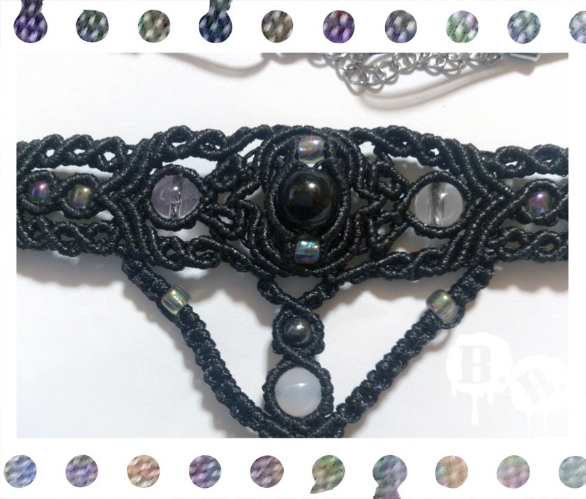 オーダーアクセサリー1【ブラックコードチョーカー】【ブラックコードブレス】