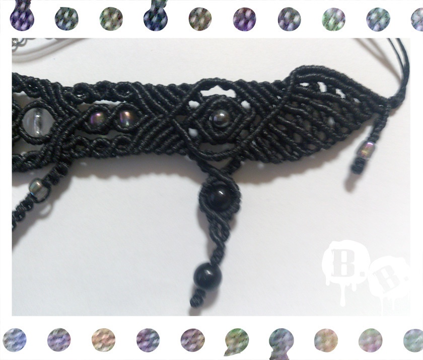 オーダーアクセサリー1【ブラックコードチョーカー】【ブラックコードブレス】