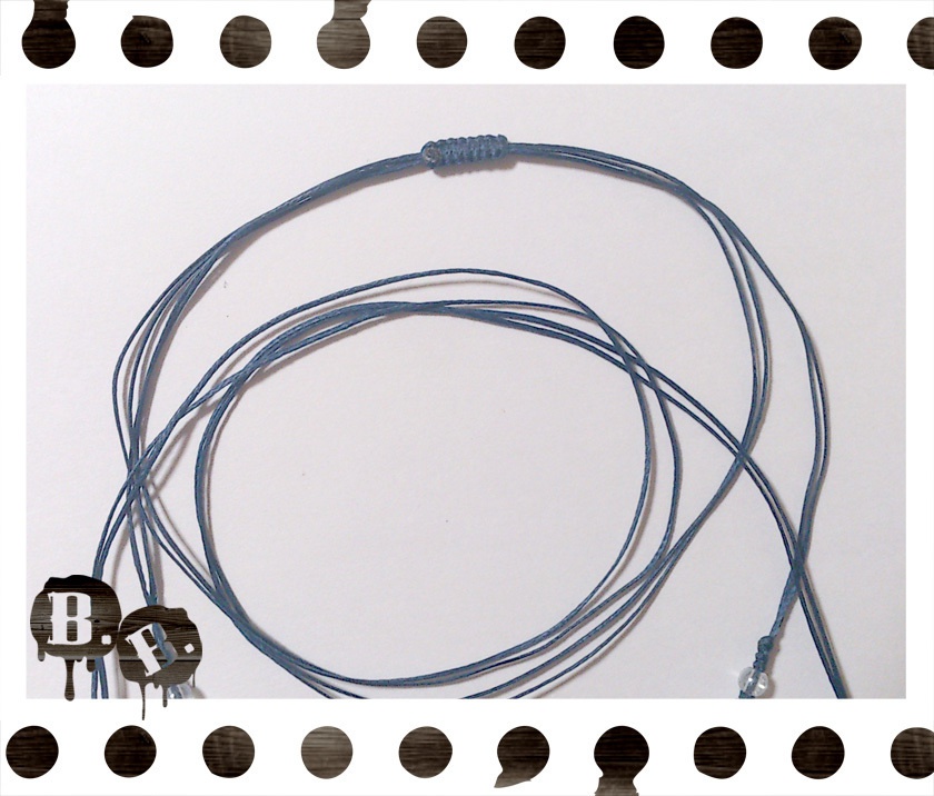 渦翼のネックレス【シルバーパープルオーラ】【ネイビーコード】【ハンドメイドアクセサリー】