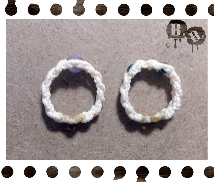 【クローバー・ウィステリア】ブレスレット・ピアスセット・二連リングセット【ラベンダーアメジスト】【ナチュラルホワイトコード】【ハンドメイドアクセサリー】