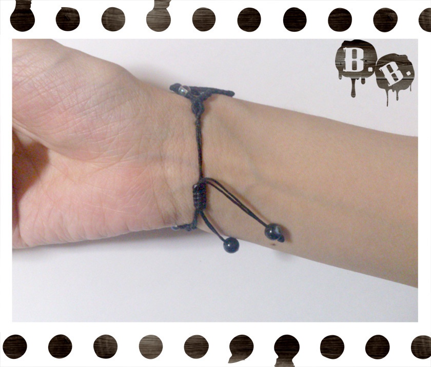 オーダーアクセサリー2【ブラウンコードノンホールピアスセット】【ブラックコードブレス/リング】【ネイビーコードリング】【ネイビーコードペンダント】