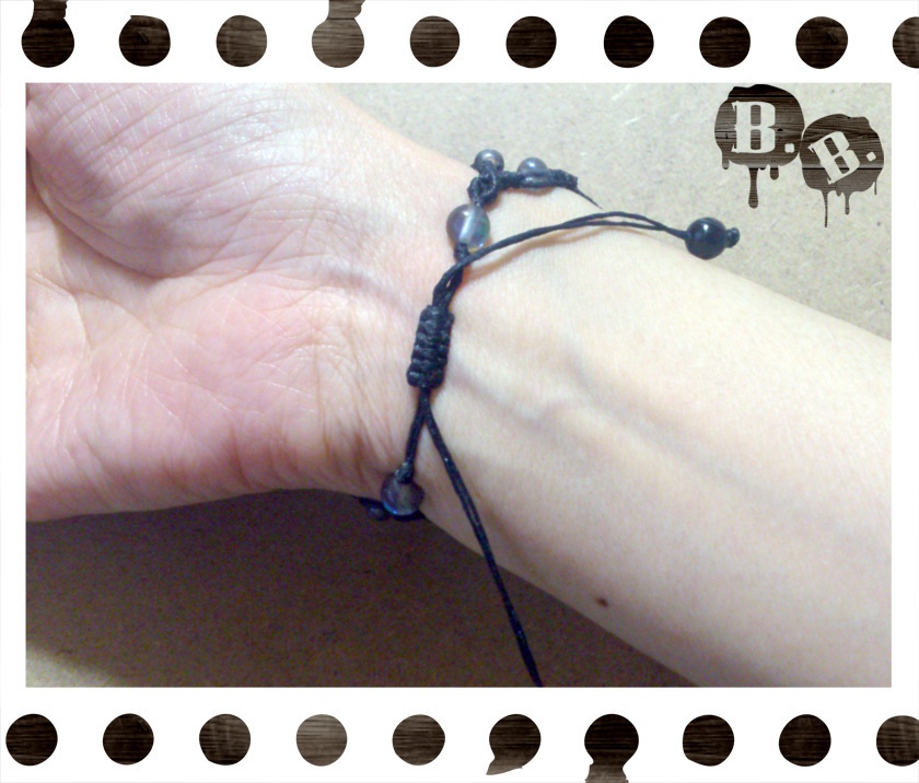 オーダーアクセサリー2【ブラウンコードノンホールピアスセット】【ブラックコードブレス/リング】【ネイビーコードリング】【ネイビーコードペンダント】