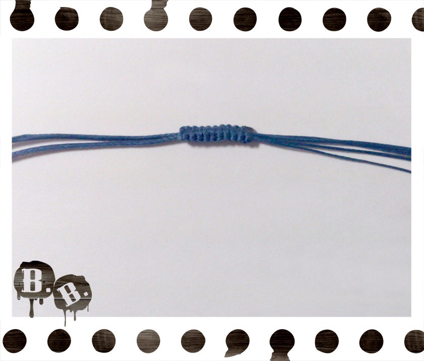 【クローバー・スコール】チョーカー・ピアスセット【スモーキークォーツ】【ネイビーコード】【ハンドメイドアクセサリー】