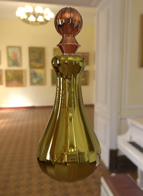 【3Dモデル】香水瓶3点セット