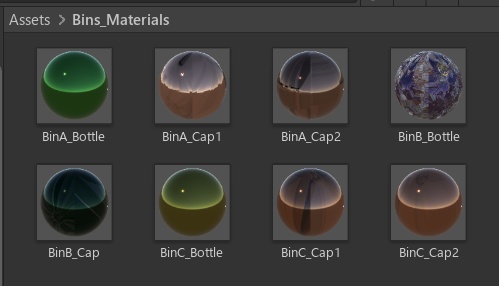 【3Dモデル】香水瓶3点セット