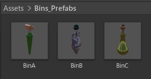 【3Dモデル】香水瓶3点セット