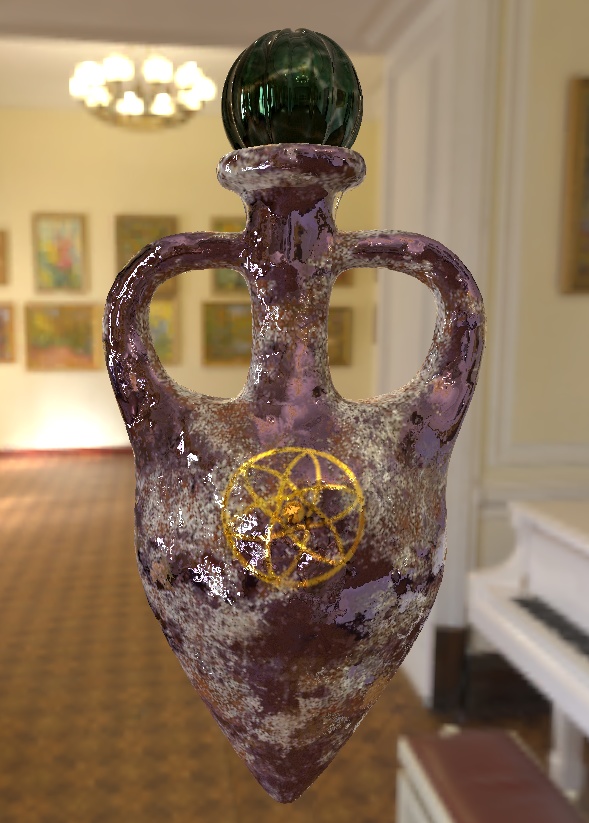 【3Dモデル】香水瓶3点セット