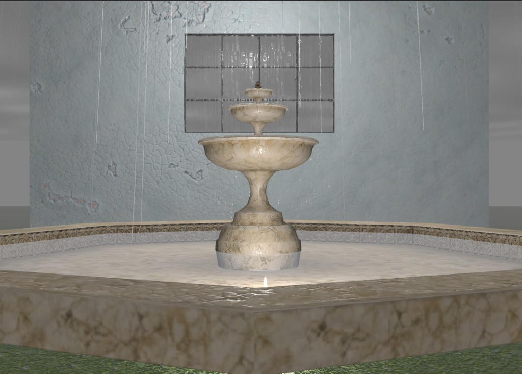 【cluster対応】雨粒シェーダー・噴水モデル付きバージョンあり