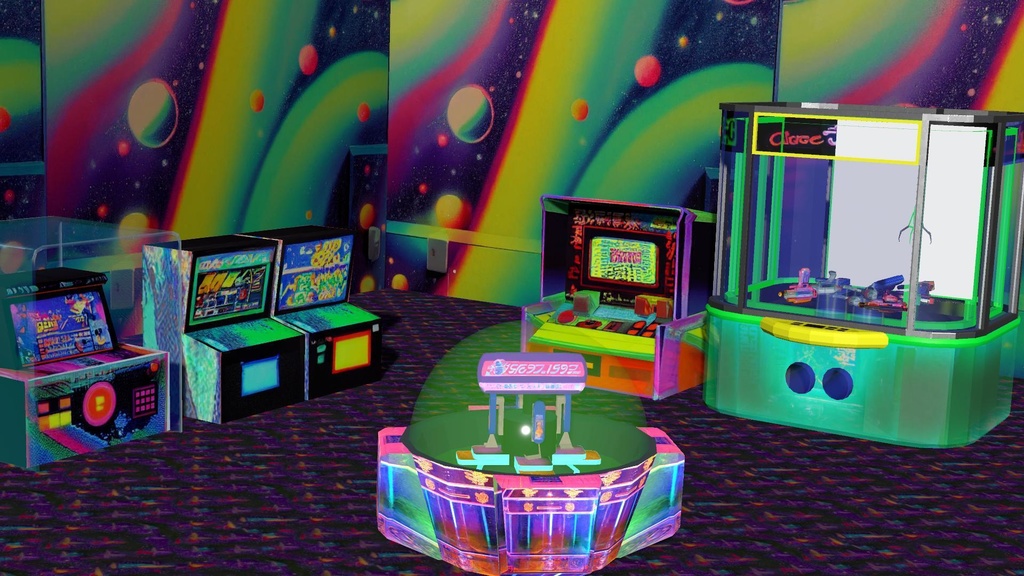 3Dモデル×11】ゲームセンターパック【UnityPackage】 - よるの