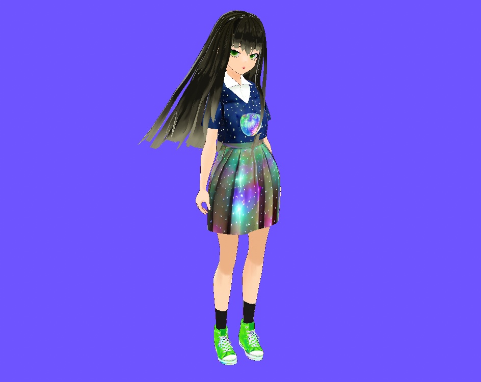 【Vroid正式版】AttSpaceワンピース