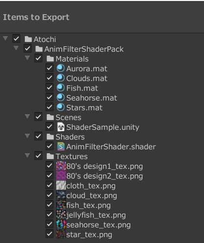 Anim Filter Shader Pack