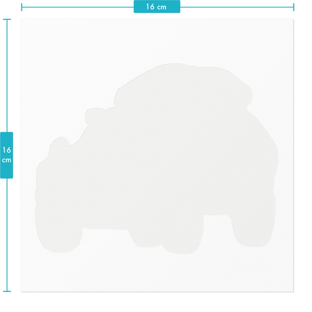 フロンテクーペ 耐水ステッカー大・小
