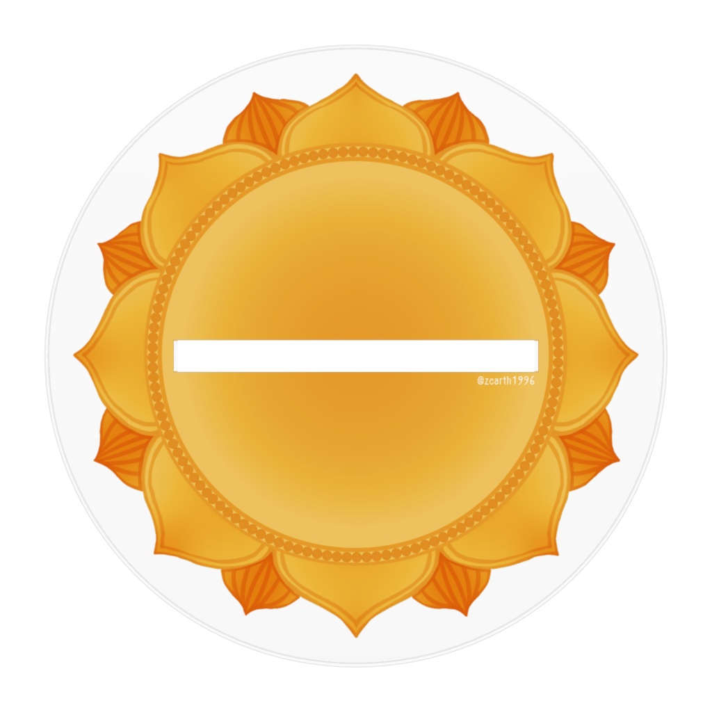 金蓮光背アクリルスタンド(100x100mm)