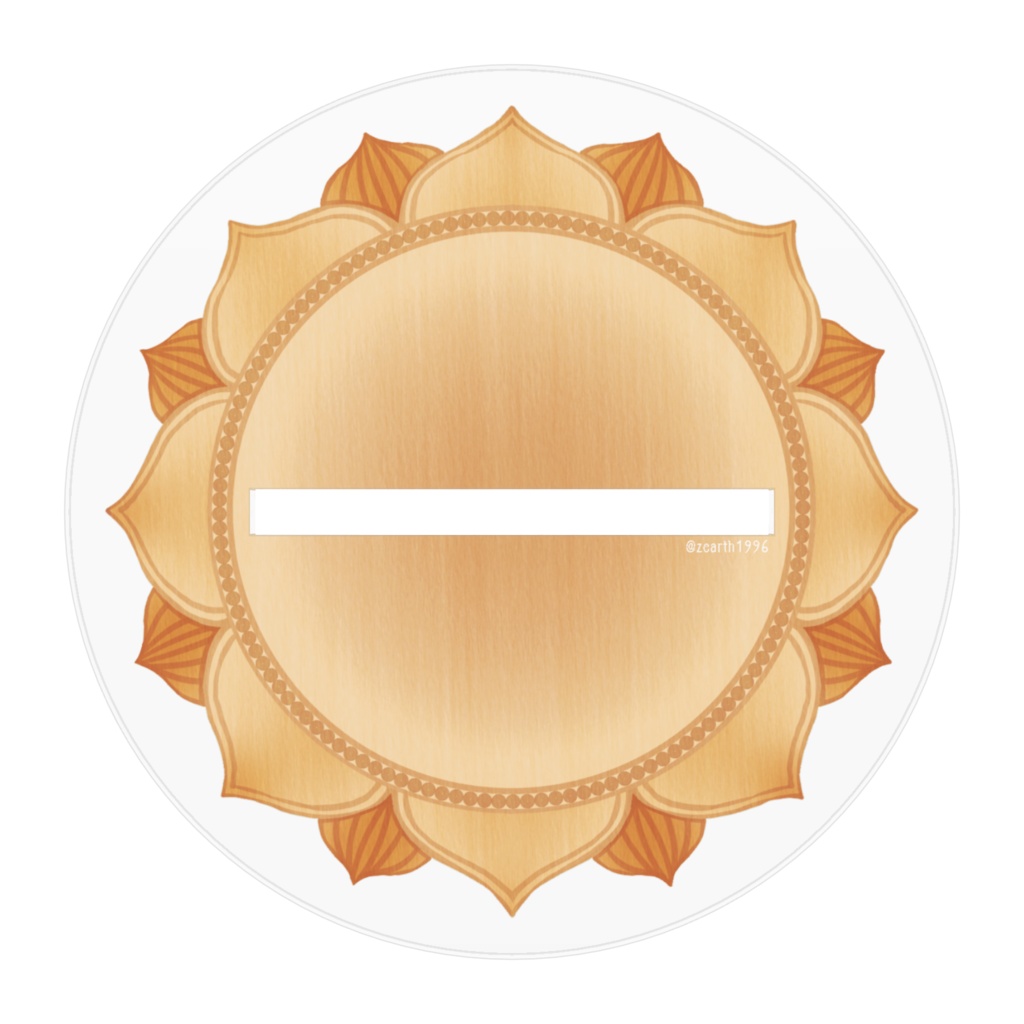 火炎光背アクリルスタンド(100x100mm)