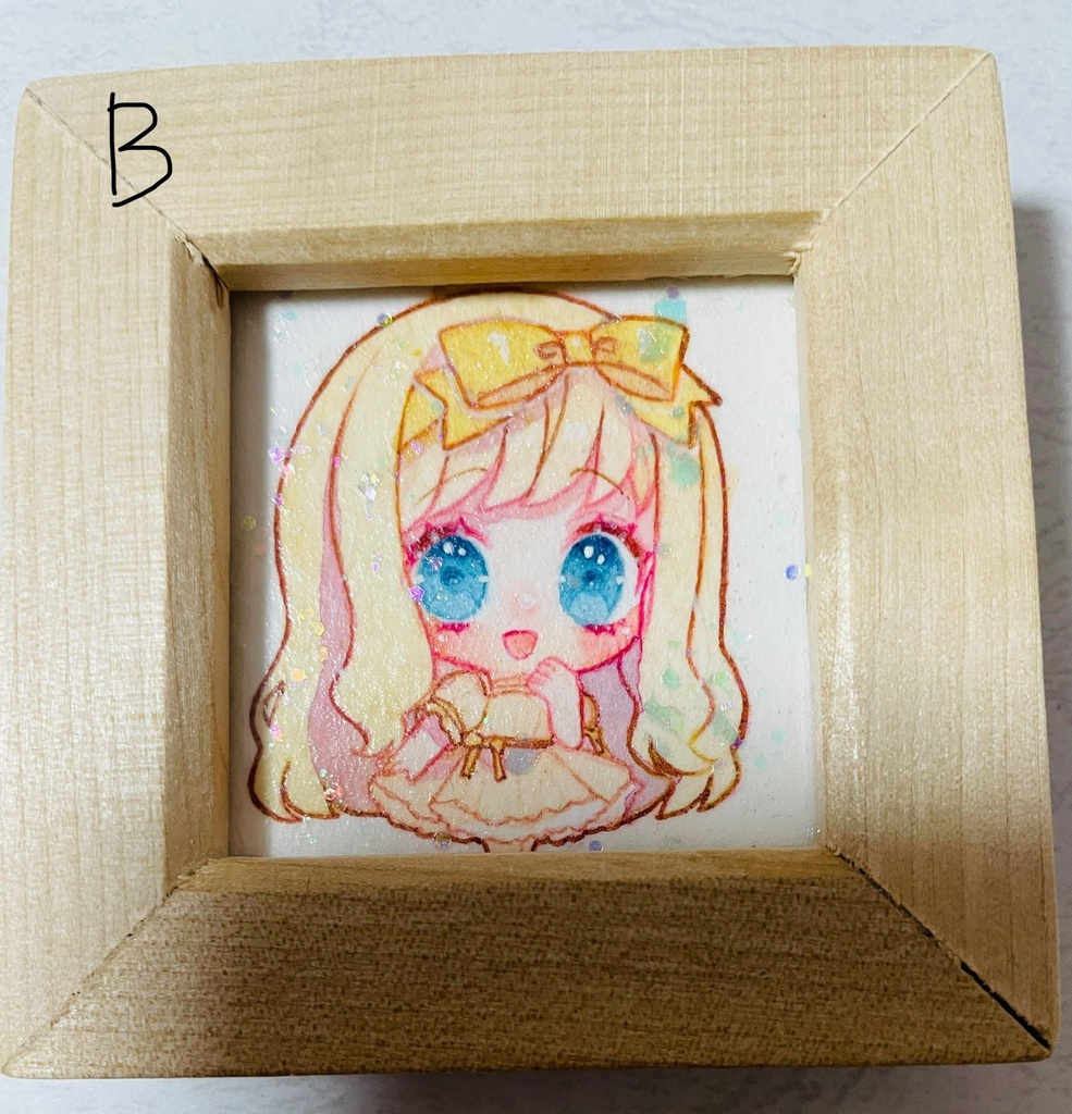 【創作原画】うちの子ミニ額