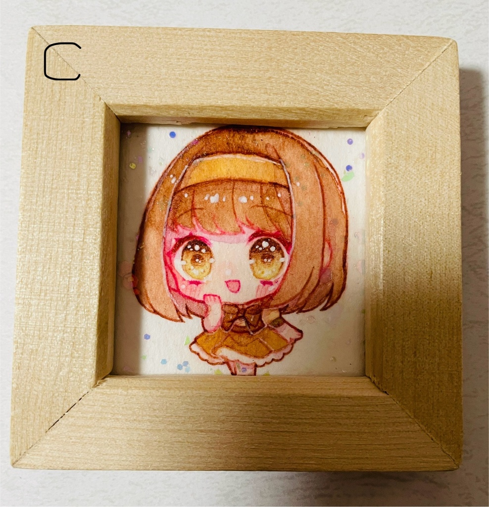 【創作原画】うちの子ミニ額