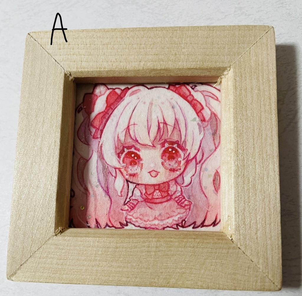 【創作原画】うちの子ミニ額
