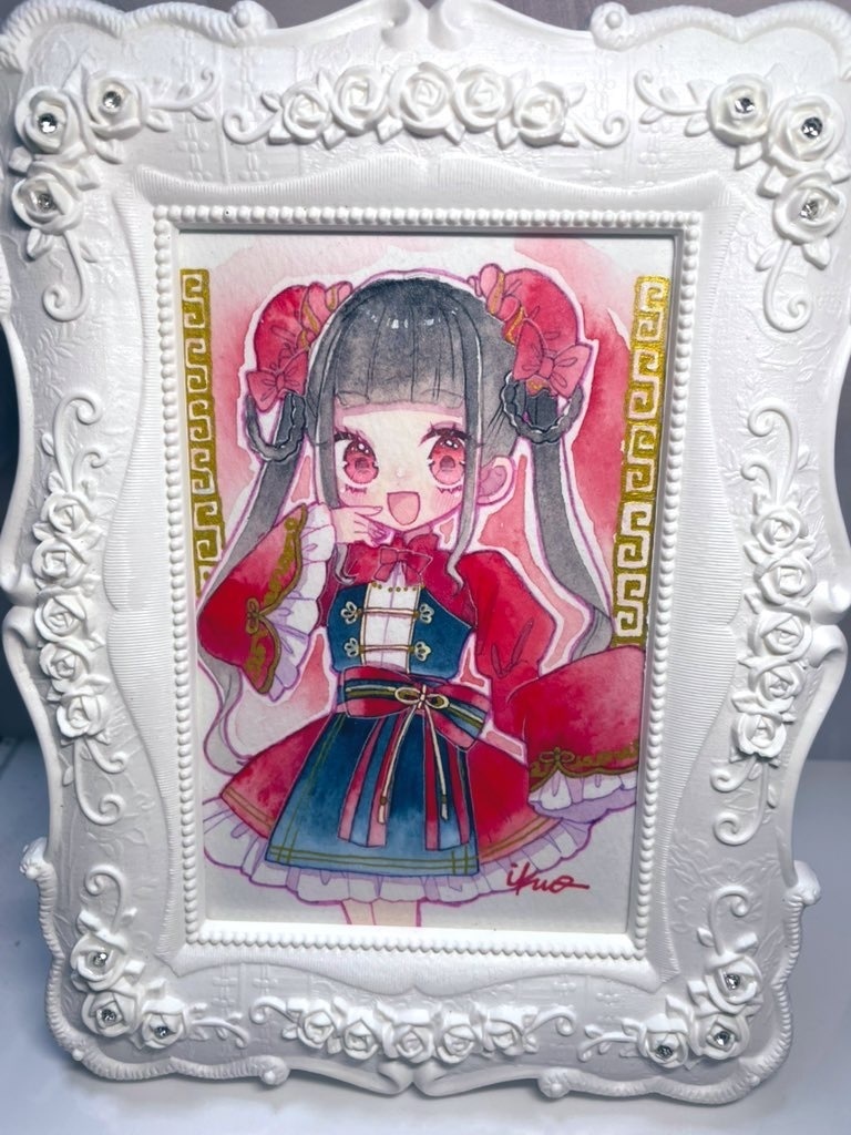 【創作原画】「華ロリちゃん」