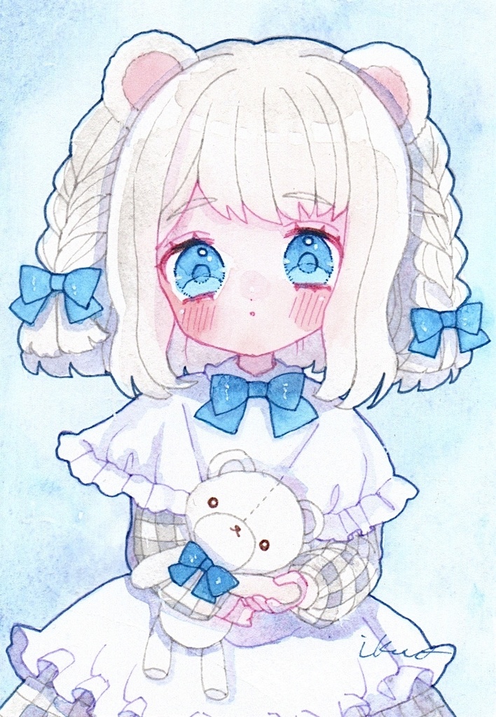 【創作原画】🤎マロン🧸ブラン🤍