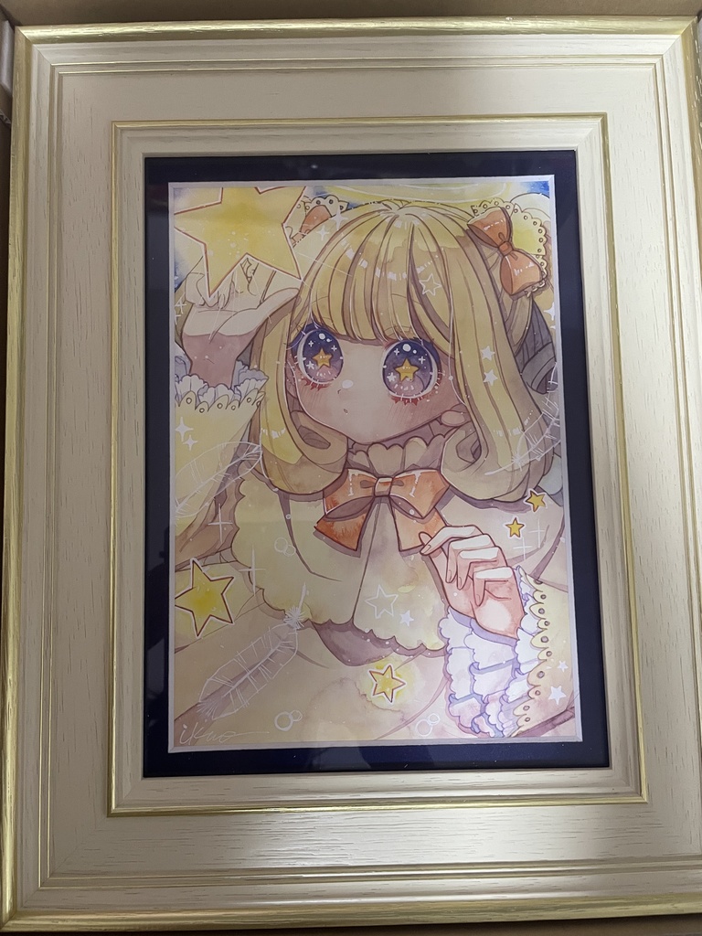 【創作原画】「星の導き」