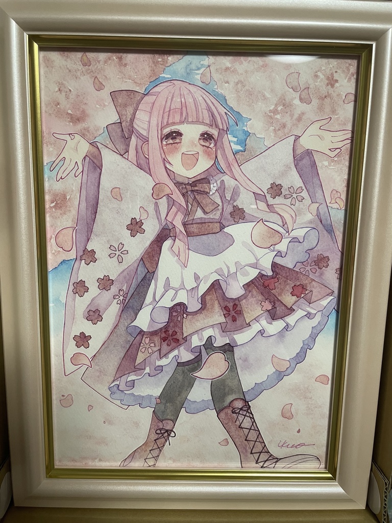 【創作原画】「春爛漫」