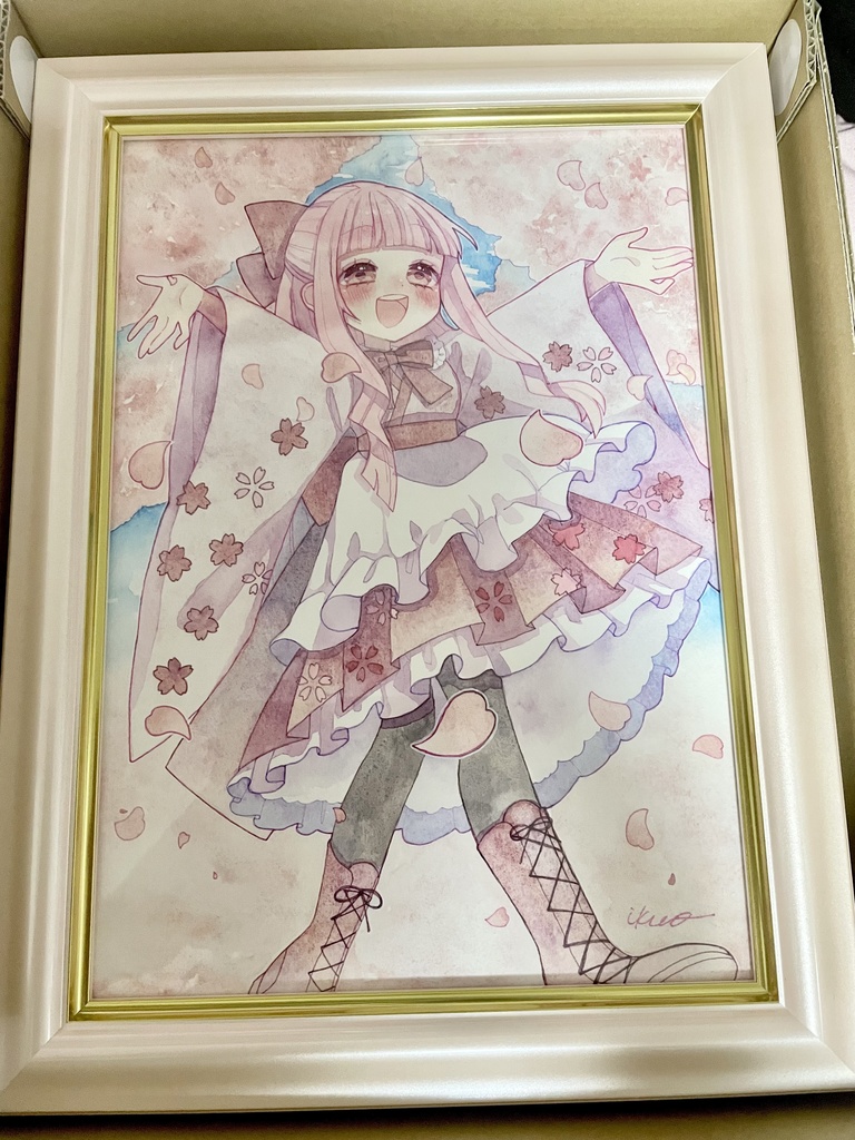 【創作原画】「春爛漫」