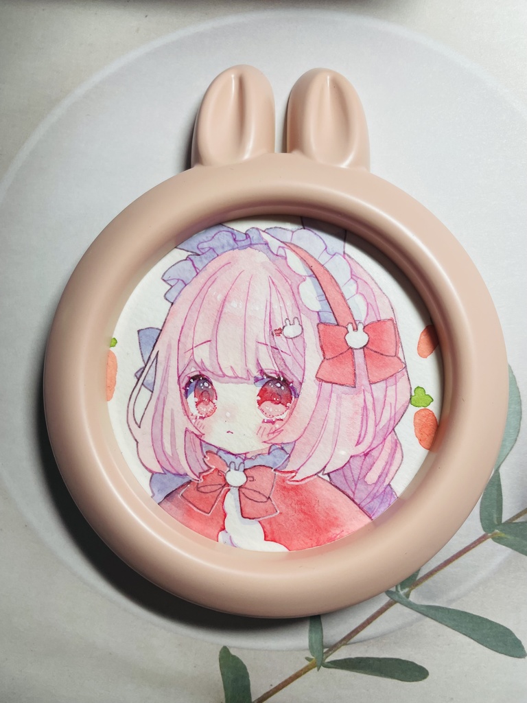 【創作原画】うさぎドールのもも