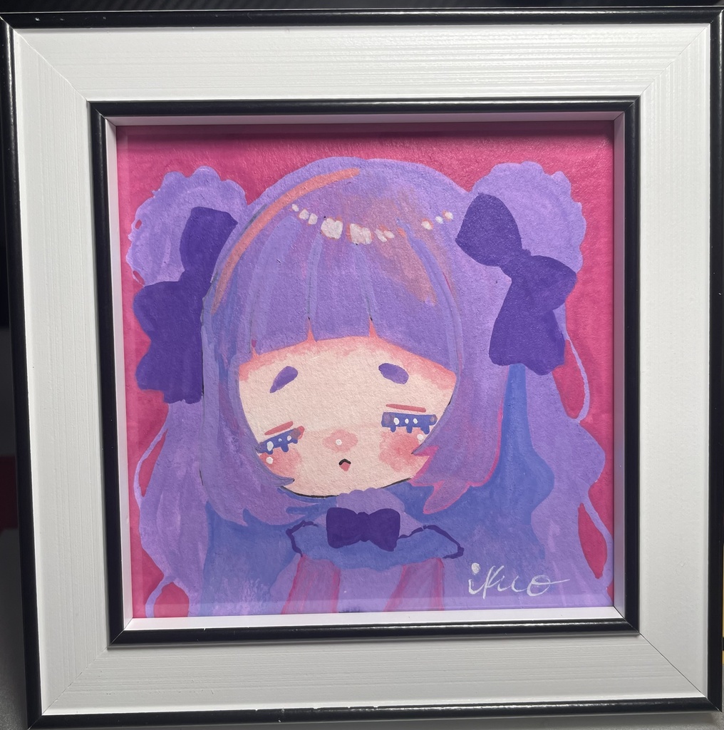 【創作原画】夢見るわたあめ
