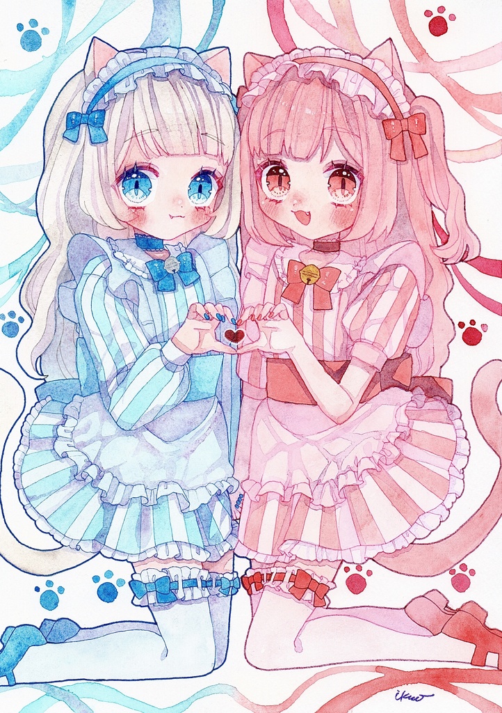 【創作原画】「もえ♡キュン」