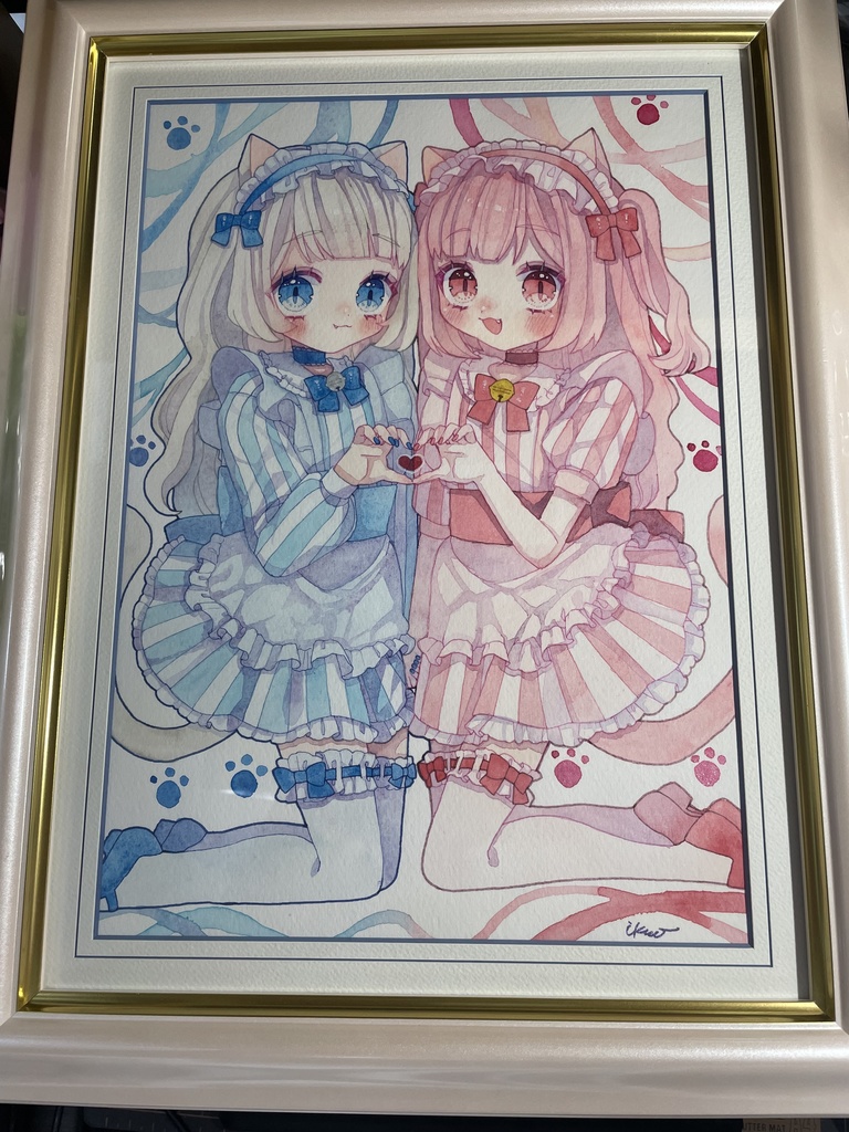 【創作原画】「もえ♡キュン」