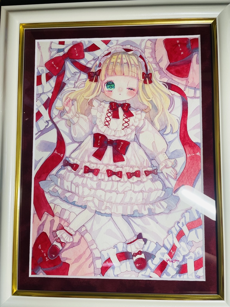 【創作原画】「うたたね」